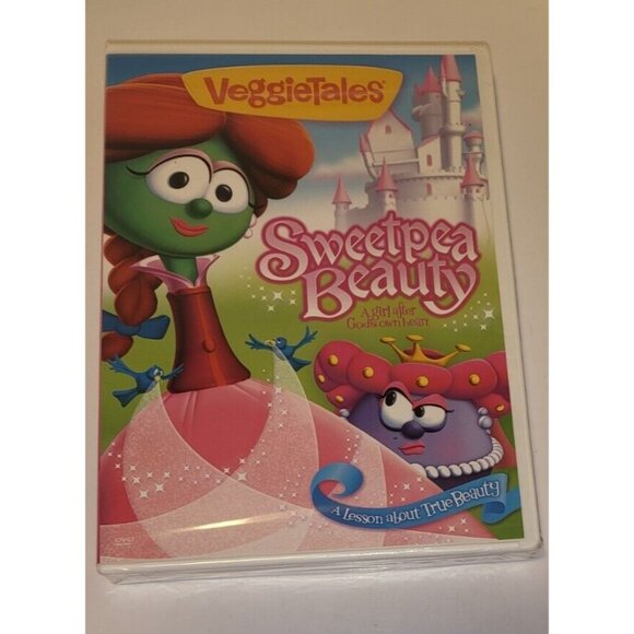 VEGGIETALES SWEETPEA BEAUTY A GIRL AFTER GOD'S OWN HEART DVD 2010 SEALED - Picture 5 of 8